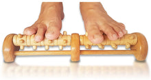 Load image into Gallery viewer, TheraFlow Deep Tissue Foot Massager Roller (Dual Foot). Plantar Fasciitis & Pain Relief. Shiatsu & Acupressure Reflexology Tool, Myofascial Release, Trigger Point Acupuncture. Stress Relief Relaxation