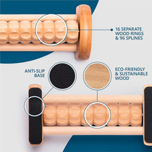 Load image into Gallery viewer, (New) TheraFlow Foot Massager Roller. Plantar Fasciitis, Trigger Point Therapy - Acupressure Reflexology Tool for Foot Pain, Relaxation, Stress Relief and Diabetic Neuropathy. Foot Pain Relief