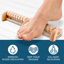Load image into Gallery viewer, (New) TheraFlow Foot Massager Roller. Plantar Fasciitis, Trigger Point Therapy - Acupressure Reflexology Tool for Foot Pain, Relaxation, Stress Relief and Diabetic Neuropathy. Foot Pain Relief