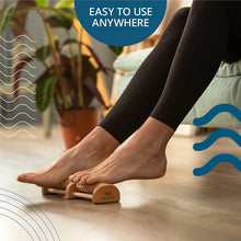 Load image into Gallery viewer, (New) TheraFlow Foot Massager Roller. Plantar Fasciitis, Trigger Point Therapy - Acupressure Reflexology Tool for Foot Pain, Relaxation, Stress Relief and Diabetic Neuropathy. Foot Pain Relief